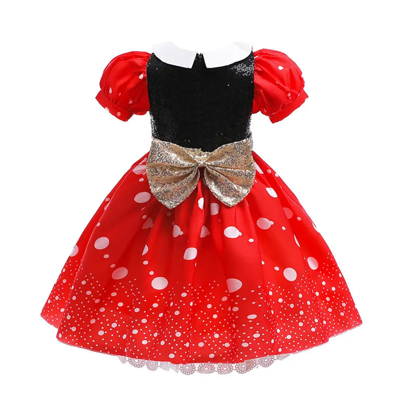Little Girl Mickey Dress Toddler Kids Minnie Cosplay .