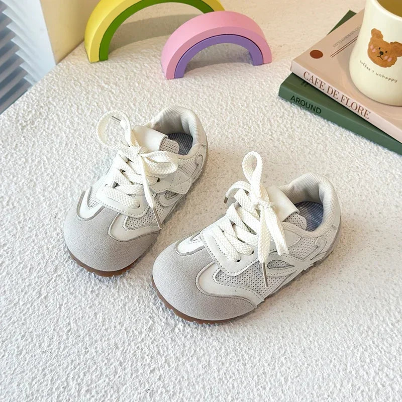 Kids Sneakers Round Toes Non-slip  Boys Girls Casual Shoes .