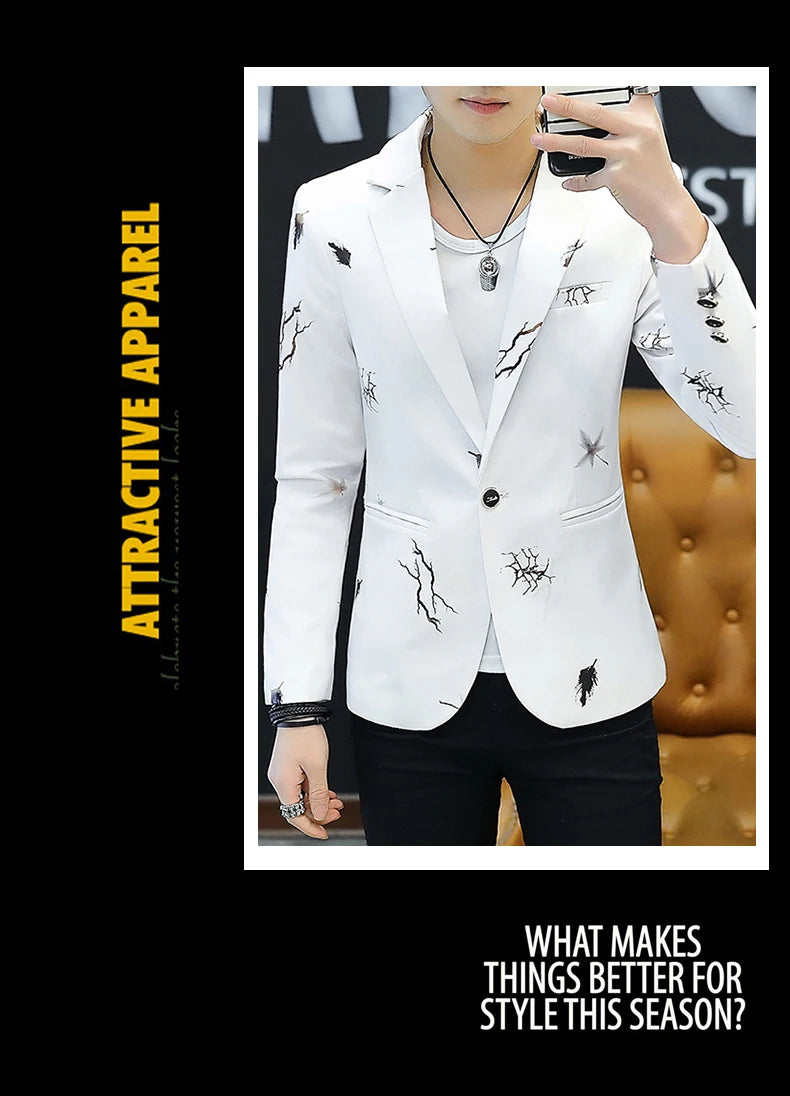 Top Quality Brand Casual Suit Jacket New thin Men .