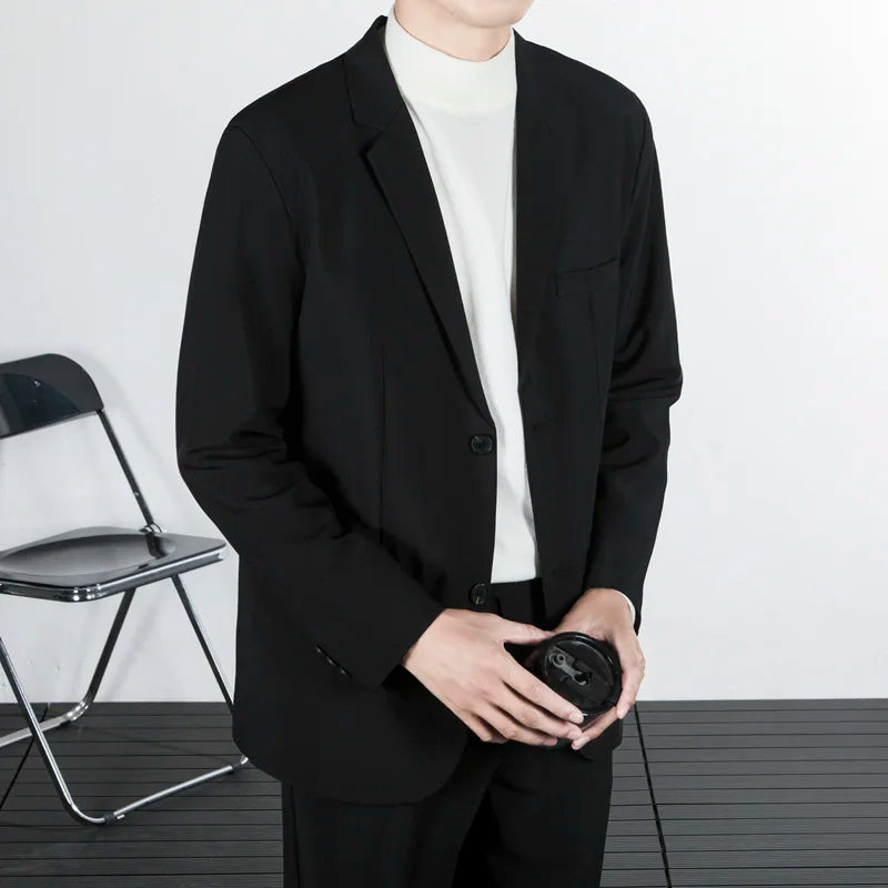 Mens Blazzer Sack Man Dress New in Suits & Blazers for Men Male Coat.