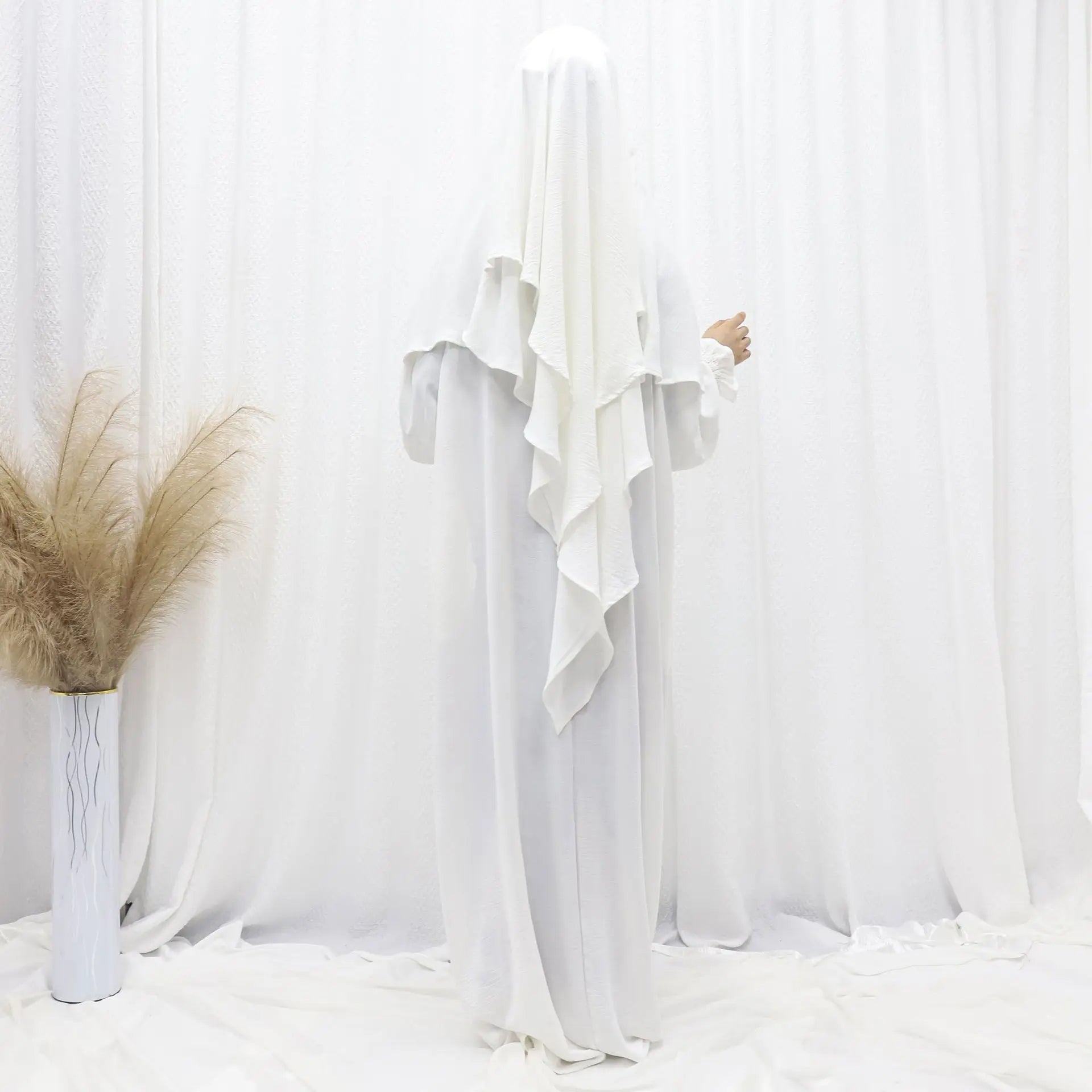 Ramadan Modest Muslim Women Dresses Headscarf Abaya .