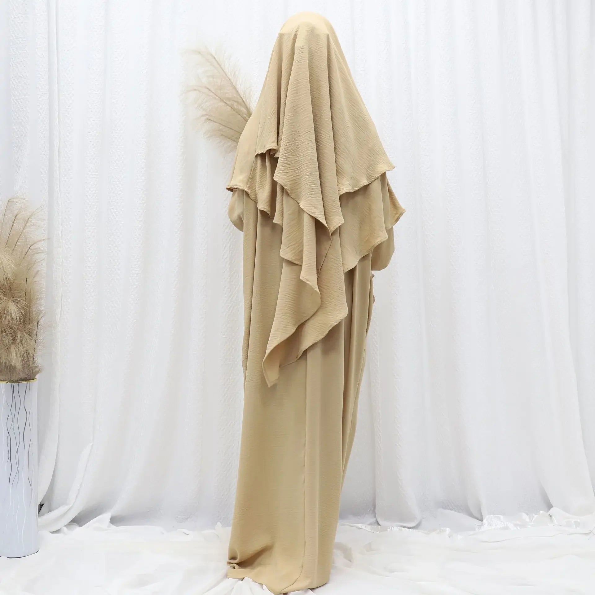 Ramadan Modest Muslim Women Dresses Headscarf Abaya .