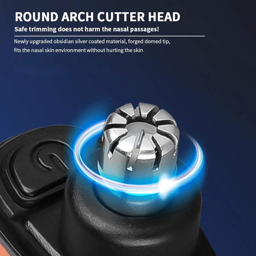 2 In 1 Electric Portable Ear And Nose Hair Trimmer Clipper .