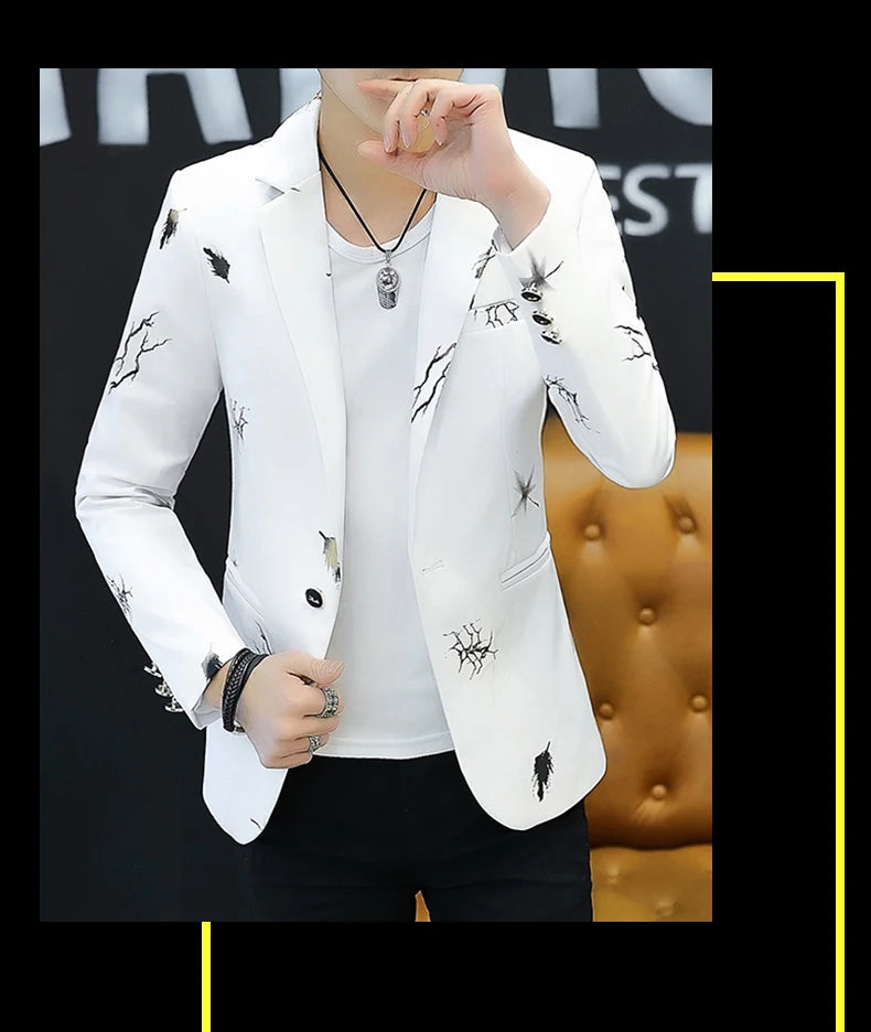 Top Quality Brand Casual Suit Jacket New thin Men .
