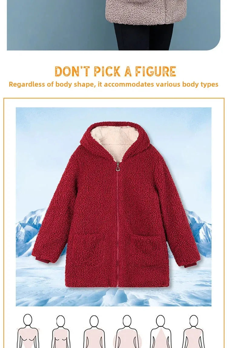 Hot Sale Of The Season New Korean Style Loose Fleece.