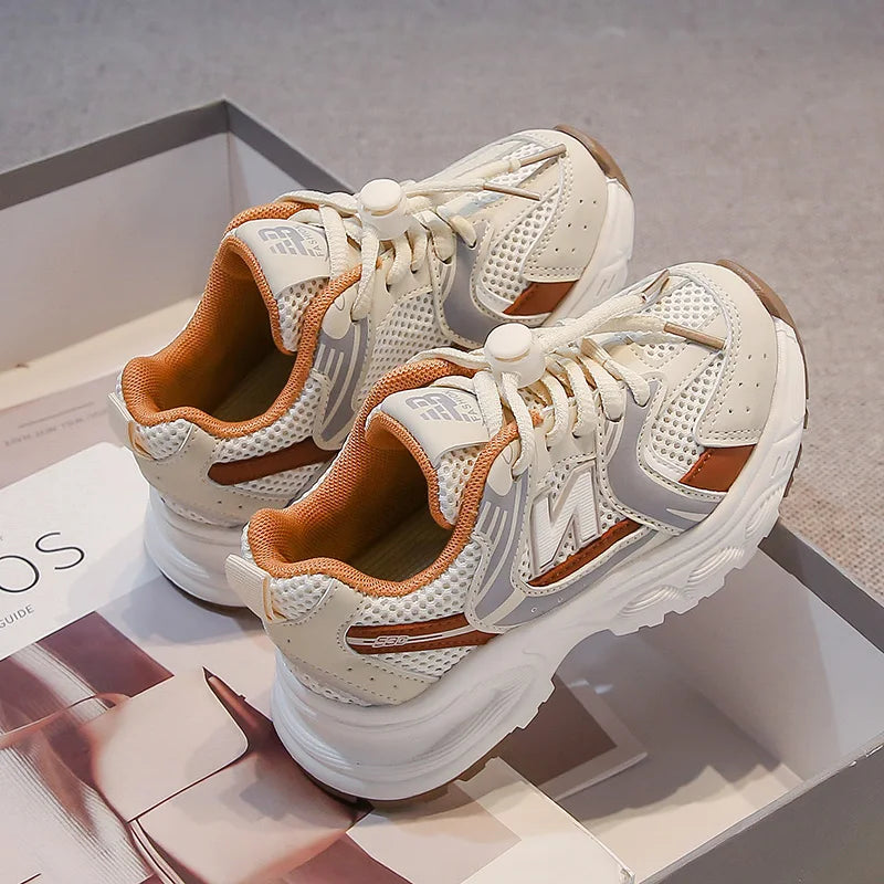 Summer Children Boys Girls Non-Slip Lightweight Sports Casual Shoes.
