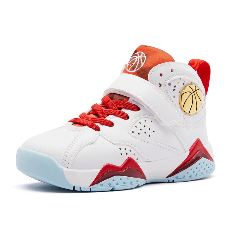 Children's Basketball Shoes TPR Sole Non-slip Basketball Sports Shoes .