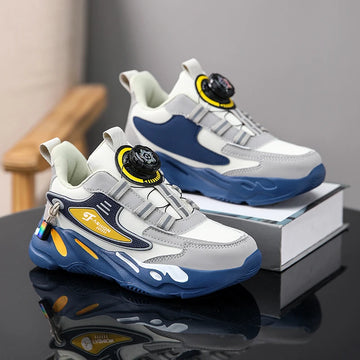 Summer Children Sneakers Breathable 5-16Years Boys' Running Shoes.