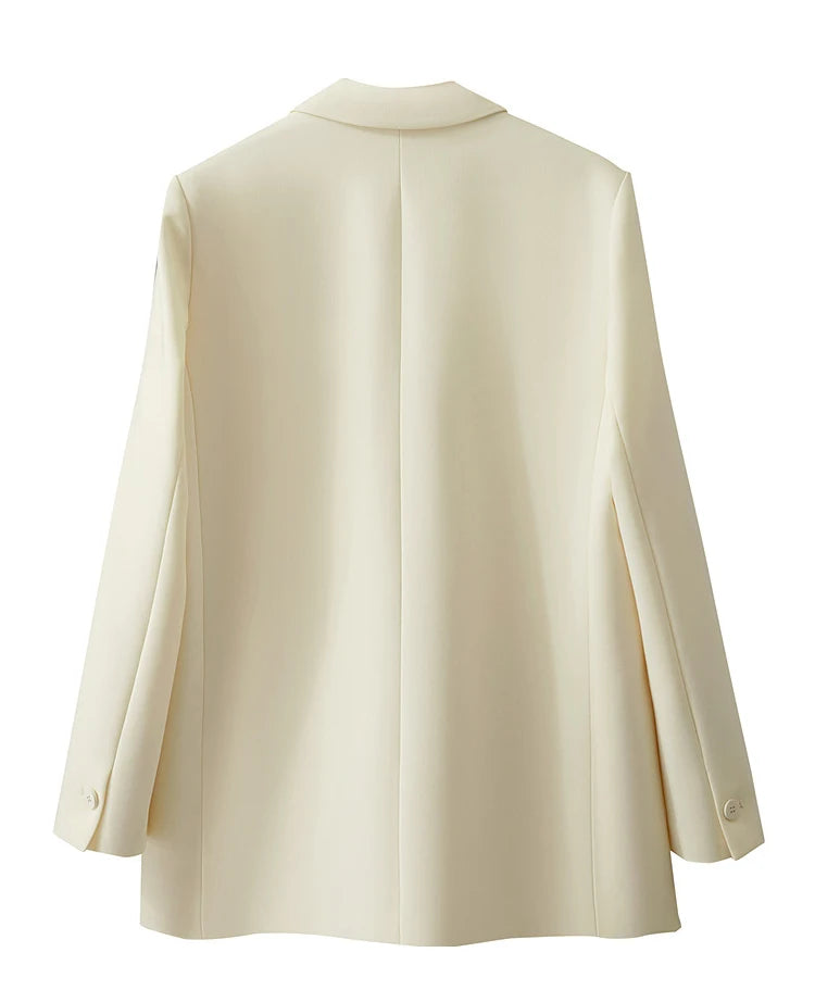 AMII Minimalist Blazer Women  Autumn New Office Lady .