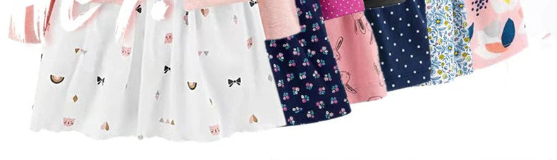 2pcs Spring Summer Infant Baby Girls Clothes Sets Toddler Dresses Long Sleeves Cardigan+Bodysuit Dress Newborn Girl Outfit