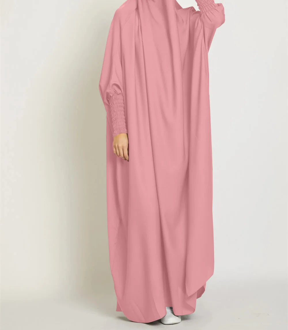 One Piece Jilbab Dress for Women Muslim Hooded Dress .