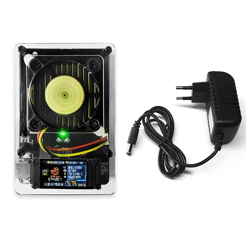 NMAxe Bitcoins NMMiner Official Ultra BM1366 ASIC Chip Solo.