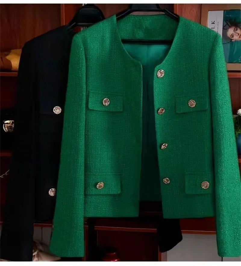 New Suit Female Coat Spring Autumn Fashion Korean Long Sleeve Slim Blazers.