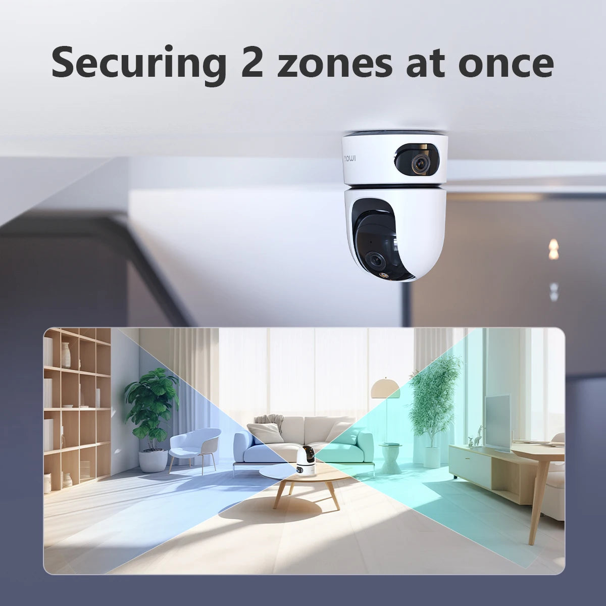 IMOU Indoor Camera 360° PTZ WiFi Camera Home CCTV,