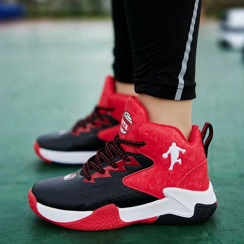Children Basketball Shoes for Boys Girls Kids.
