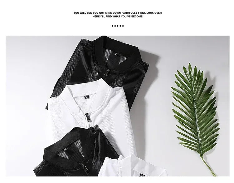 Spring Summer New Thin Style Sunscreen Clothing Man.