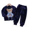 winter Baby Boy Girl Thicken Pajamas Set Flannel Fleece Toddler Child.