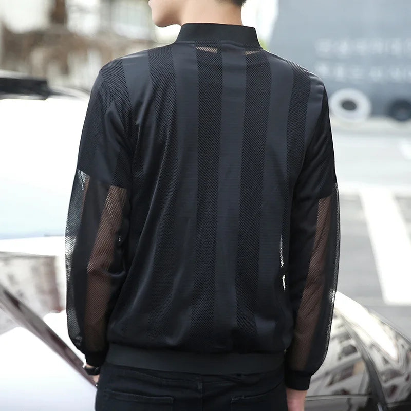 Spring Summer New Thin Style Sunscreen Clothing Man.