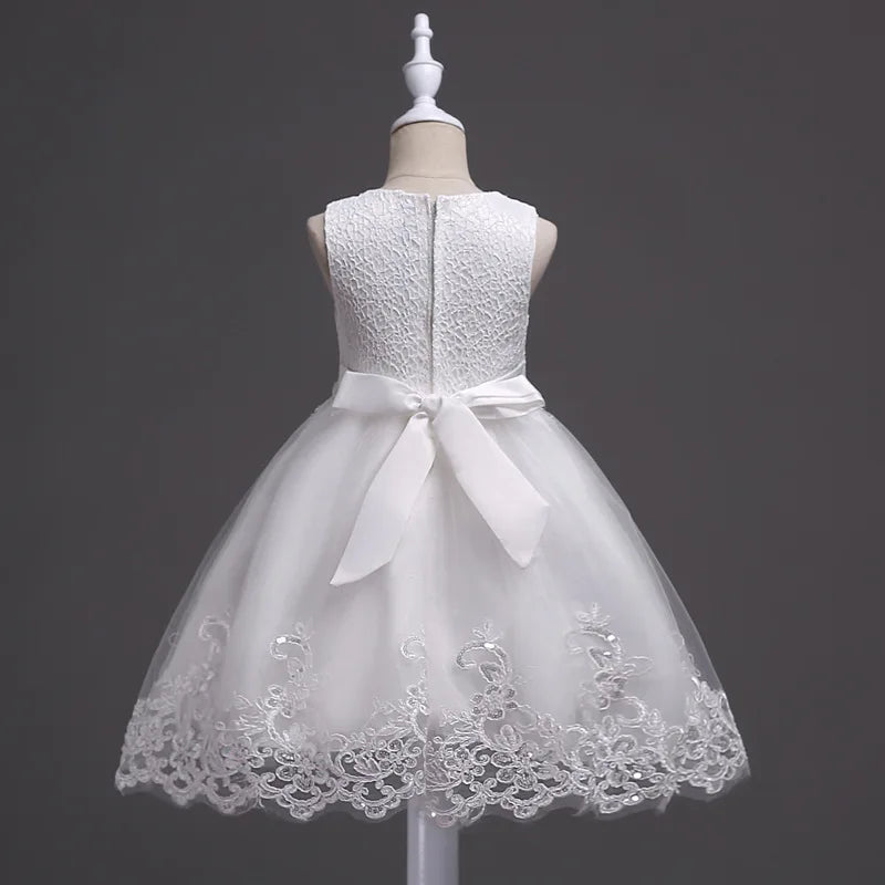 Newborn Elegant Bridesmaid Baby Girl Dresses .