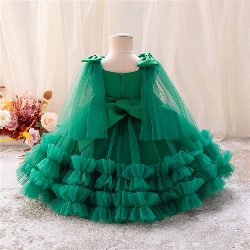 0-5-year-old toddler BABY DRESSES & baby girl Christmas dress .