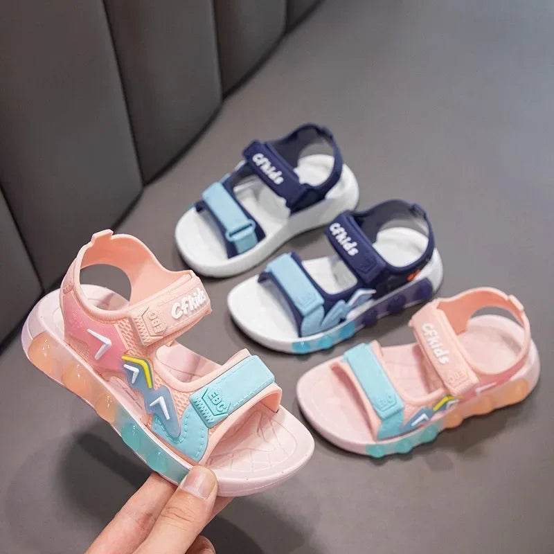 Kids Sandals for Boys Girls Soft Beach Shoes .