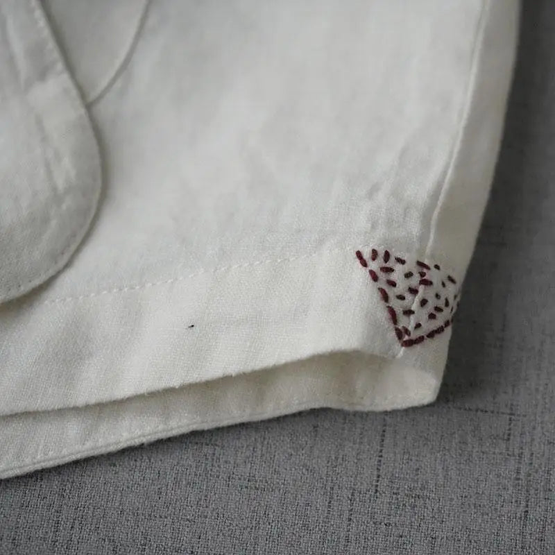 Nomikuma Causal Women Cotton Linen Blazer .