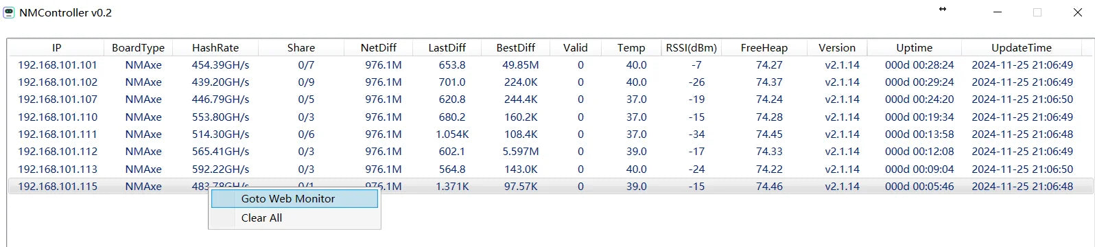 NMAxe Bitcoins NMMiner Official Ultra BM1366 ASIC Chip Solo.