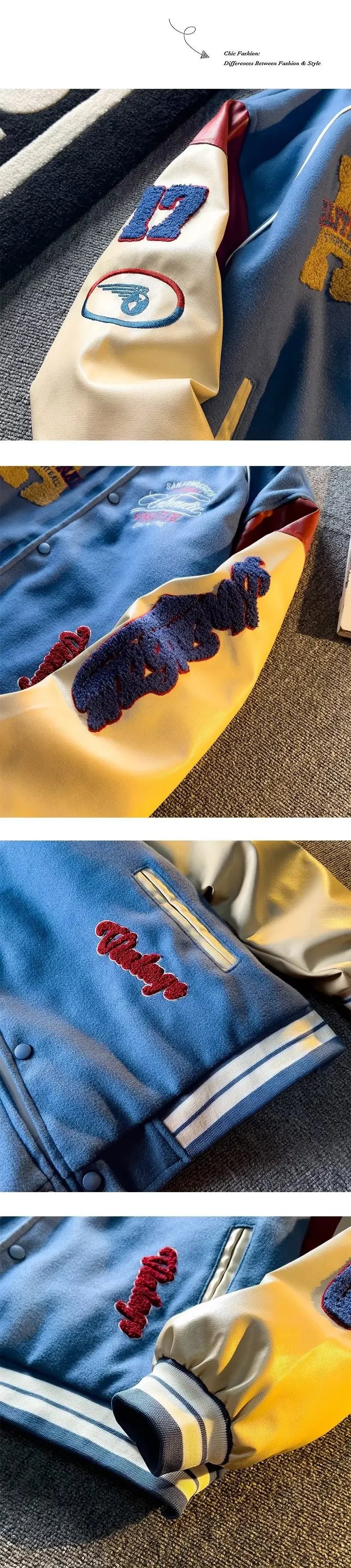 New Handsome Baseball Jackets for Men .