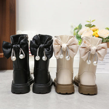 Kids Shoes for Girl Children Fashion  Boots Autumn Winter.