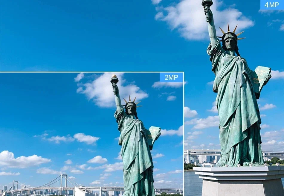 iCSee 4MP 2K WiFi PTZ Camera Mini Indoor Home Security IP Camera 2Mp.