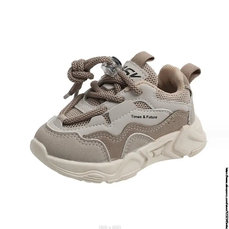 Kids Sport Shoes Fashion Cross-tied Mesh Breathable Boys .