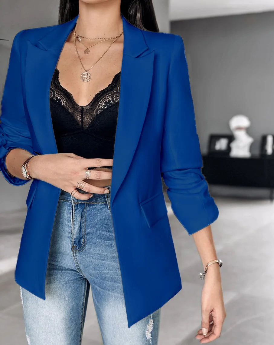Womens Fall Lightweight Blazers Trendy Business Casual.