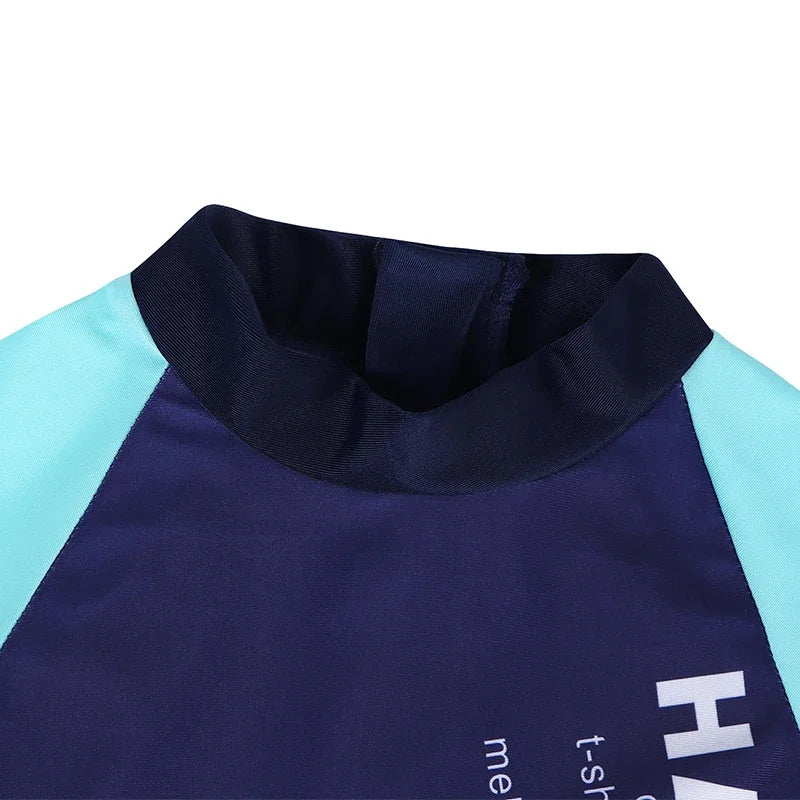 Kids Toddler Boys Swimsuit Long Sleeve  3 4 5 6 7 8 10 Years.