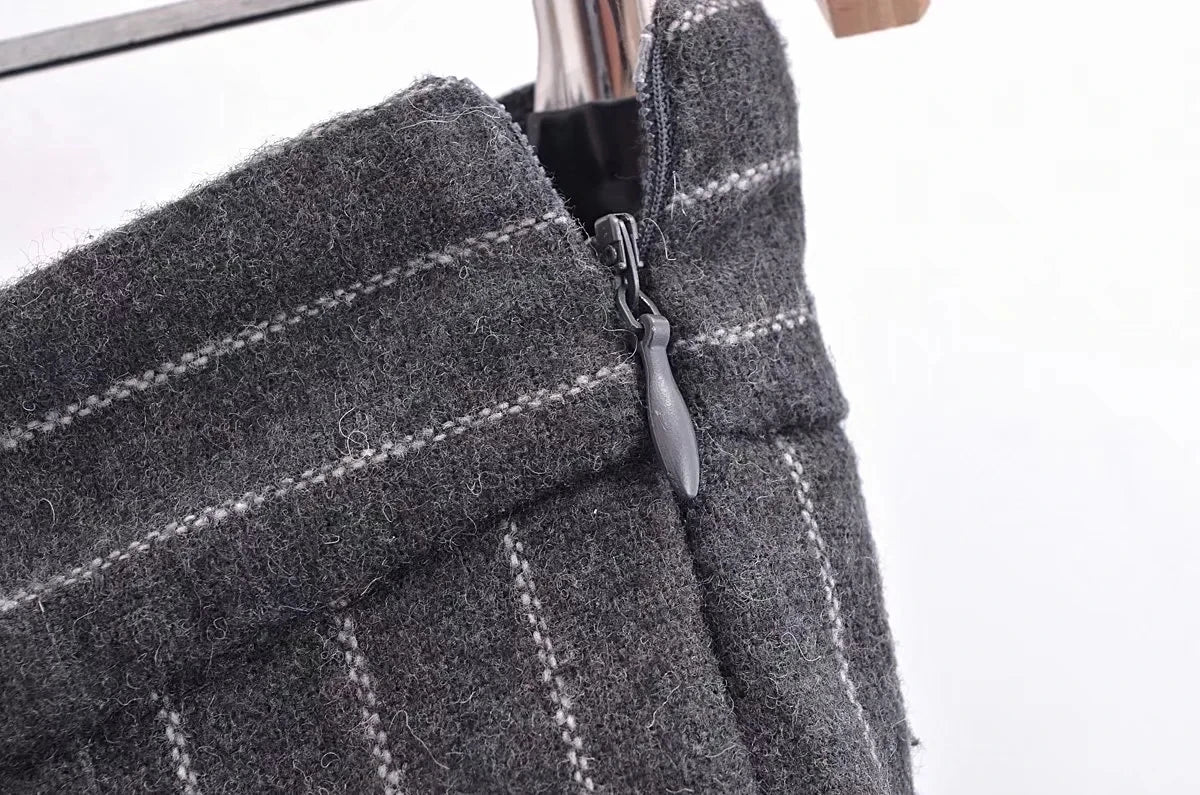 XNWMNZ  Women's Fashion Pinstripe Blended Blazer.