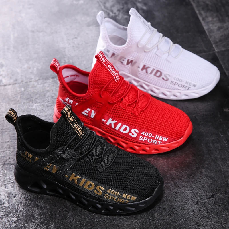 Kids Shoes Running Girls Boys School Spring Casual Sports Sneakers Basketball