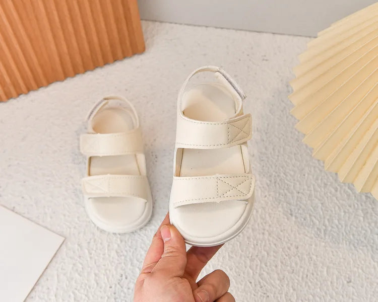 Kids Beach Shoes Casual Soild Color Boys Girls Sandals .