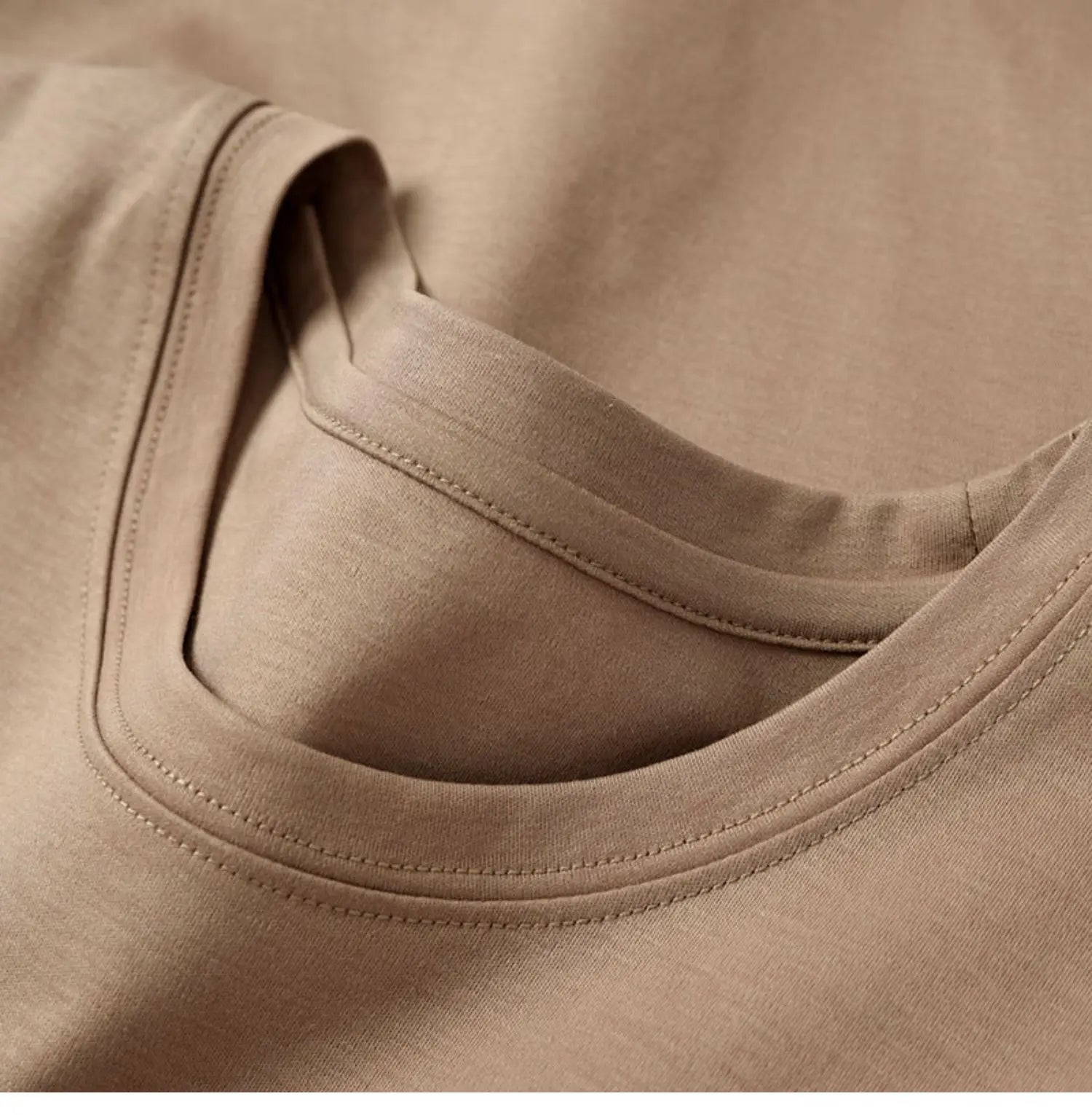 Summer Mercerized Cotton Women Silk T-shirts O Neck Short Sleeve Loose Straight T-shirts Casual Tees For Minimalist 2021