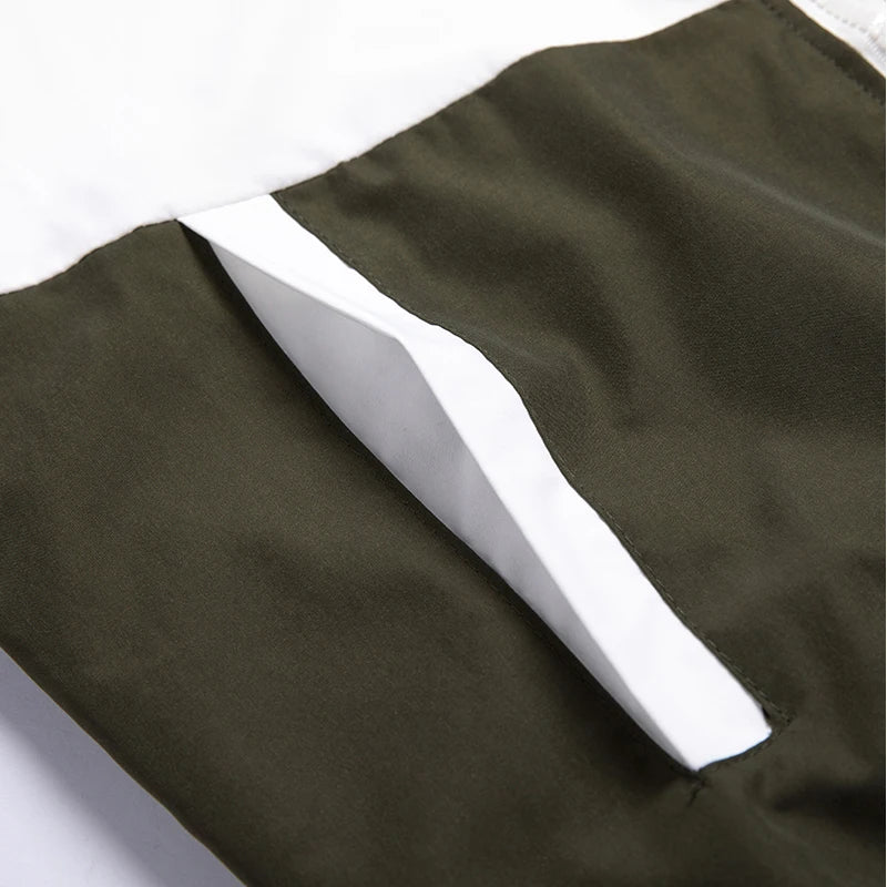 Spring Autumn Men Tracksuit Casual Set Mens Joggers Hooded Sportswear Jackets Pants 2 Piece Sets Hip Hop Running Sports Suit