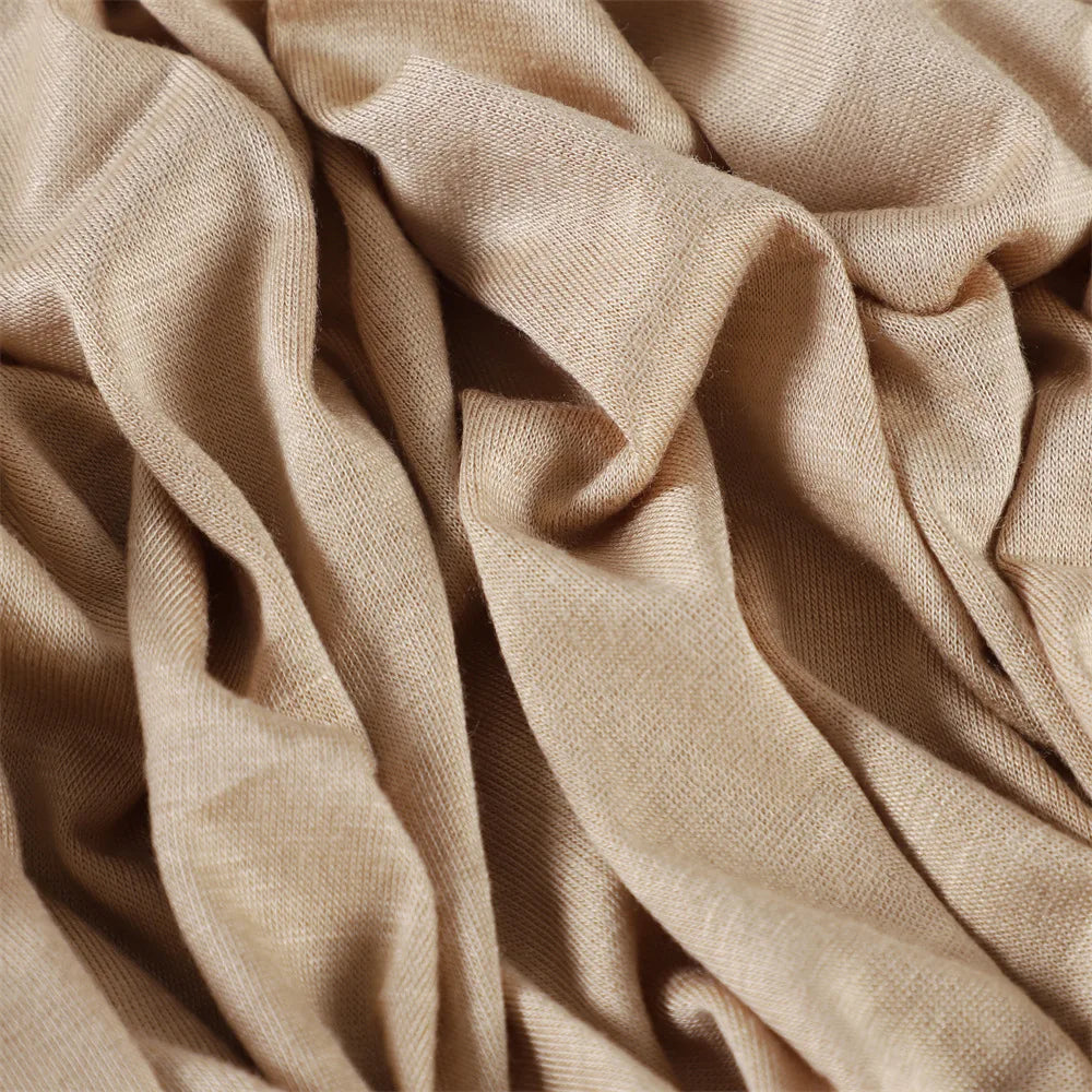 Modal Cotton Jersey Hijabs For Woman Long Muslim Scarf .