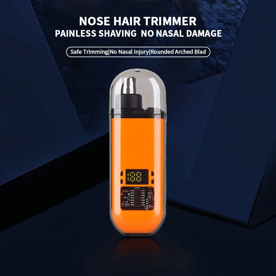 2 In 1 Electric Portable Ear And Nose Hair Trimmer Clipper .