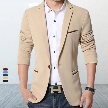 Brand Men's Casual Blazer  Autumn New Fashion .