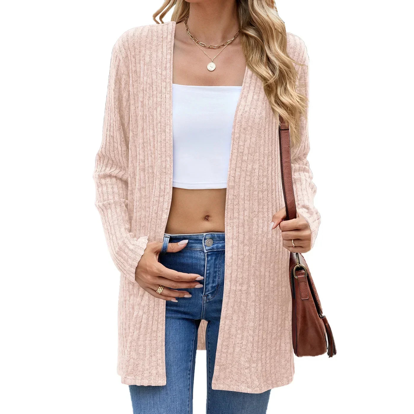 Harajuku Women Basic Jacket Cardigans Autumn Casual .