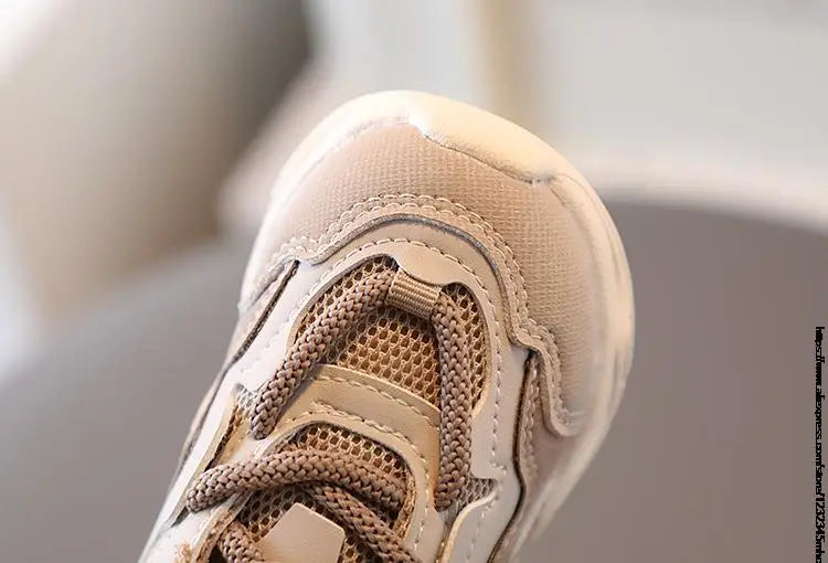 Kids Sport Shoes Fashion Cross-tied Mesh Breathable Boys .