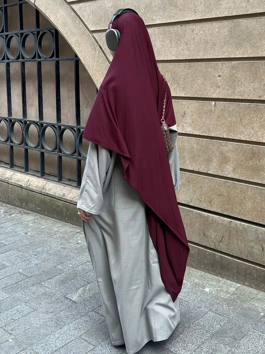 Muslim Women Arabic Dubai Soft jersey Hijab scarf .