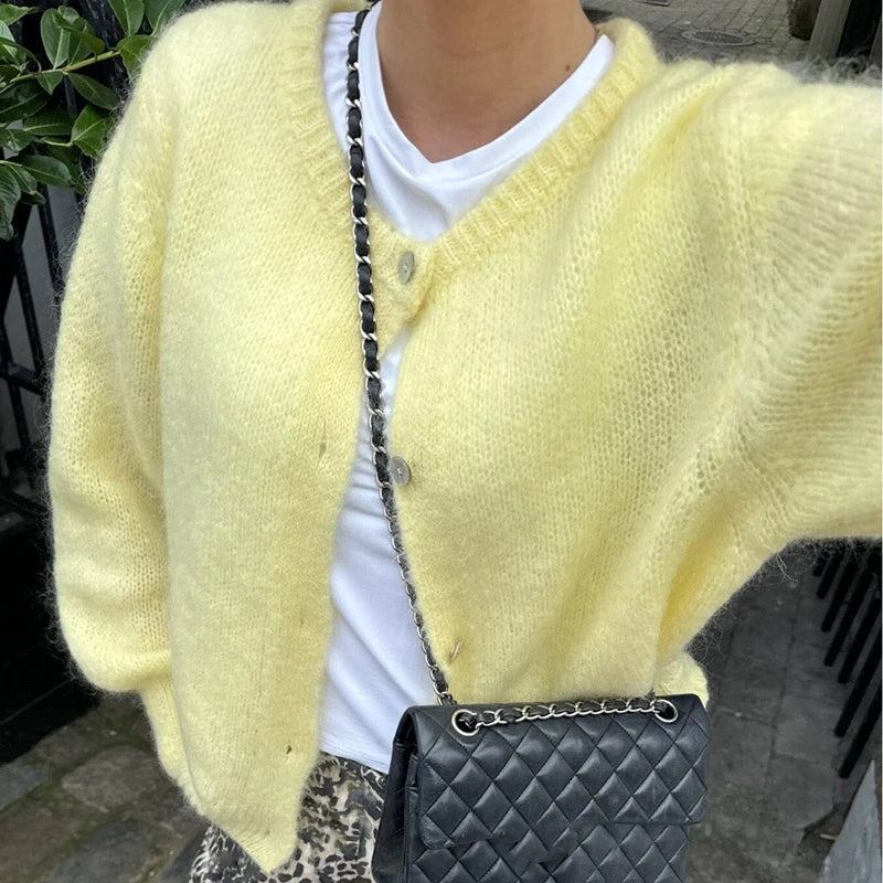 Maemukilabe Women Chic Fashion Cardigans Spring ,