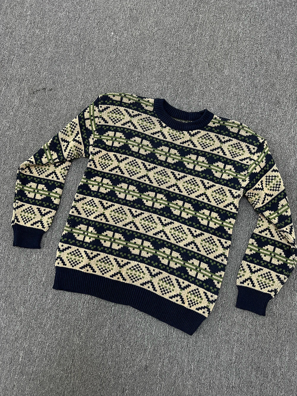 Japanese Style Knitted Sweater Couple Vintage Pullovers Causal Loose High Street Knitwears Men Jumpers Male Clothes