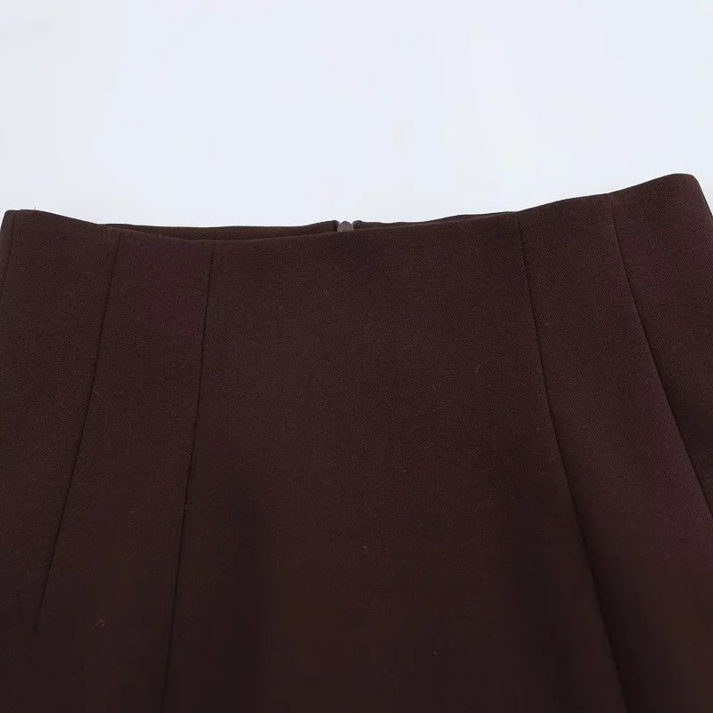 HXAO Elegant Skirts Set For Women's 2 Pieces Outfit.