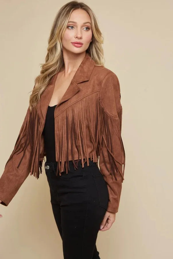 Crop Tops E-girl Motor Biker Jacket Suede Leather Jacket .