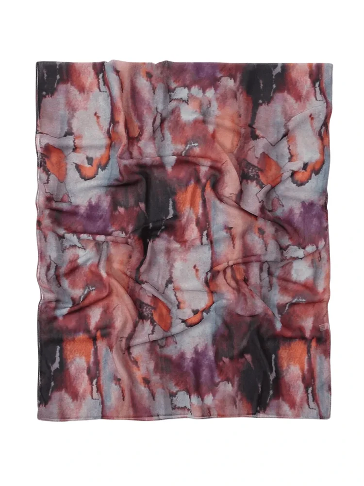 Women Scarves Bohemian Watercolor Muslim Hijab Floral Printed .