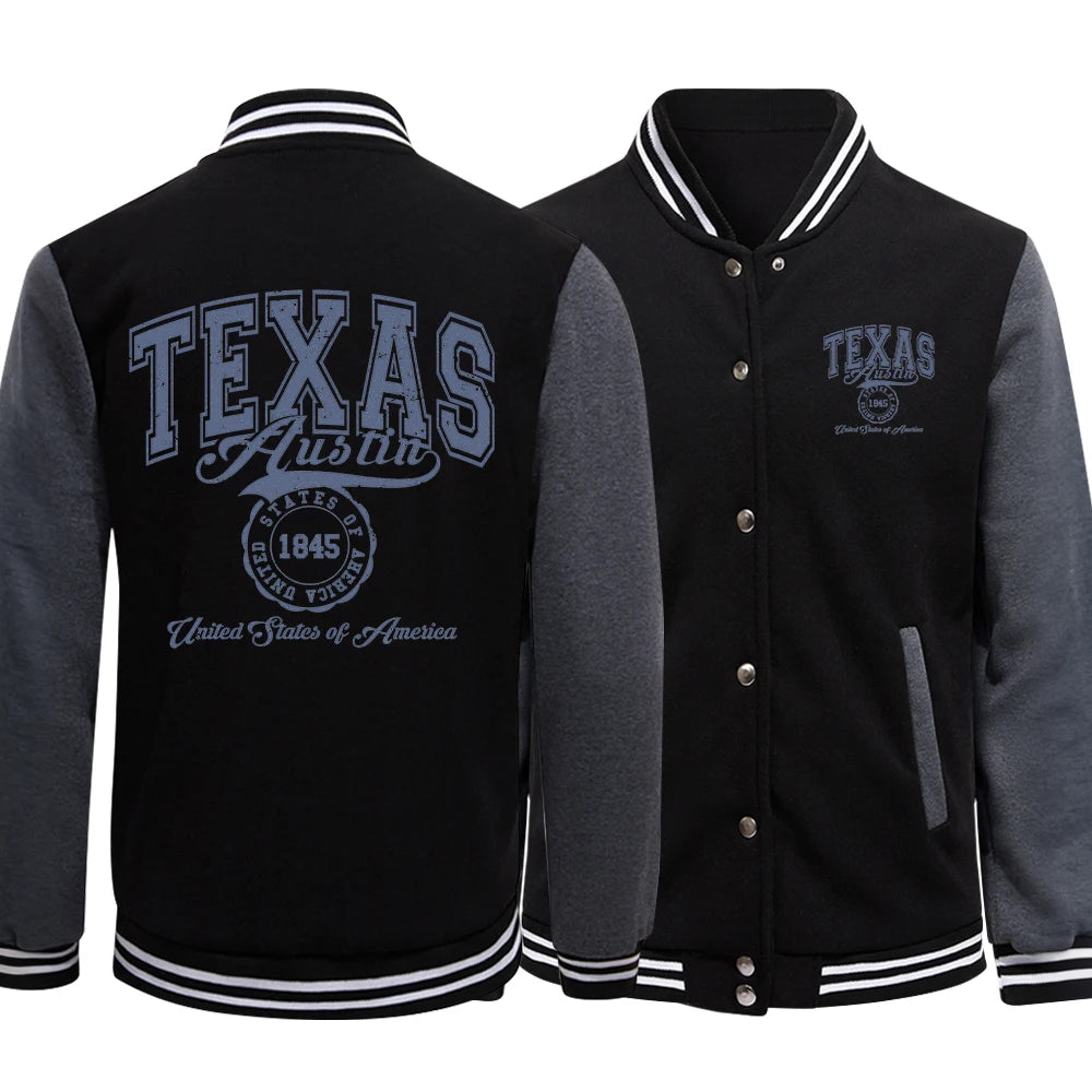 Short Miami Holiday City Letter Printing Man Jackets .